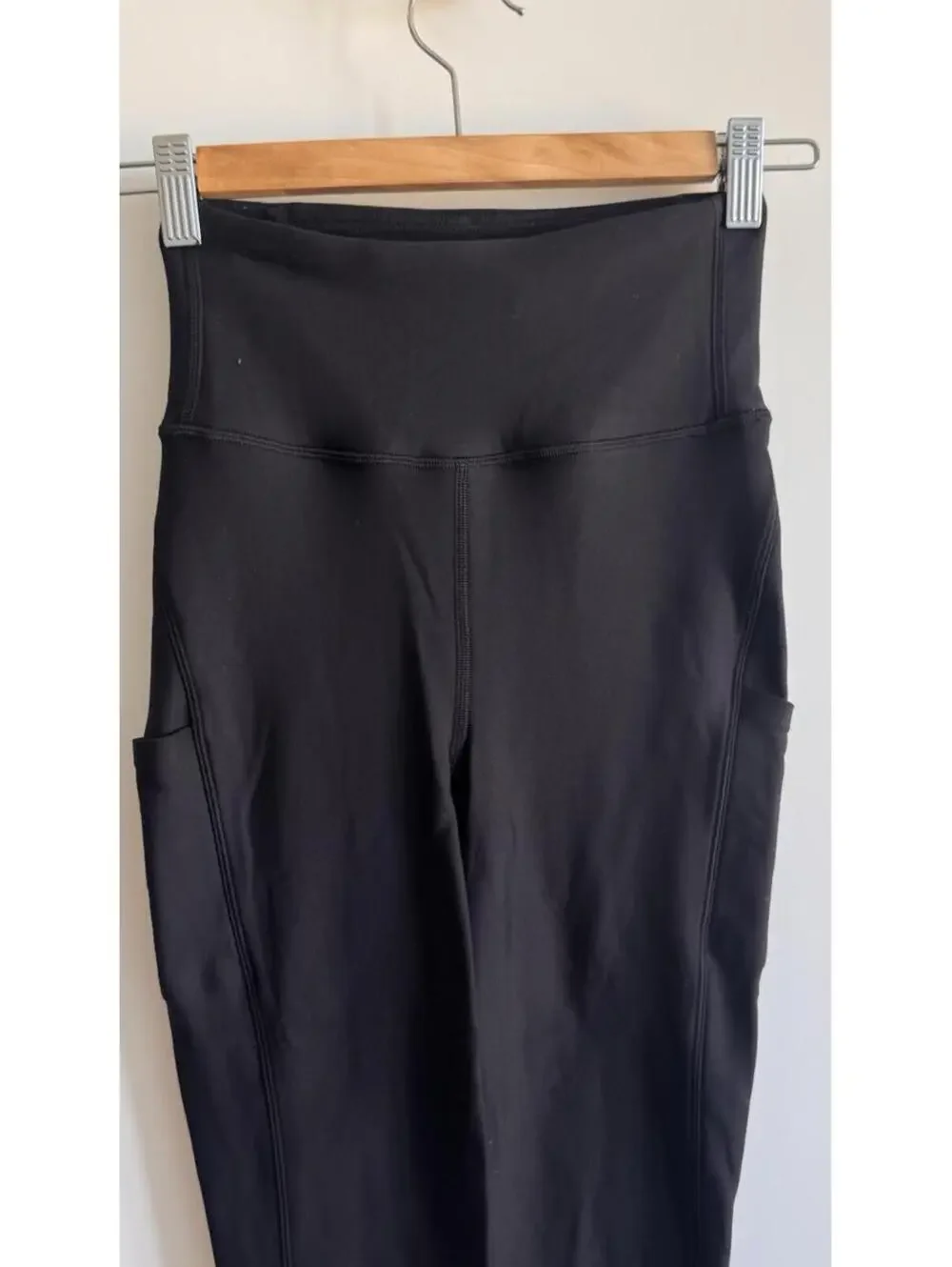 Lululemon Speed Tight IV Full On Luon Leggings Black Size 2 High Rise